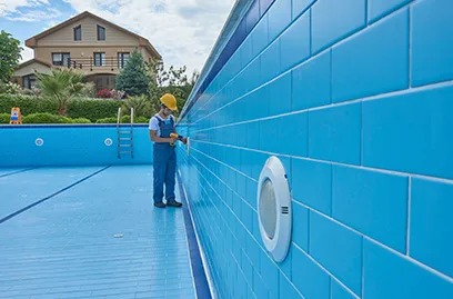 pool construction web design